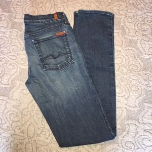 7 For All Mankind Roxanne Straight Leg Jeans